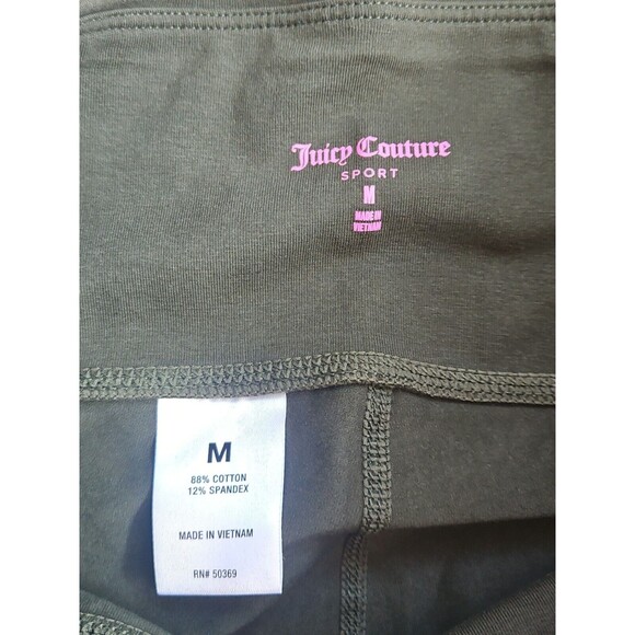 NWT Juicy Couture Sport ~ Wildcat Leggings ~ Cotton ~ Compression ~ SZ MEDIUM - Picture 7 of 10